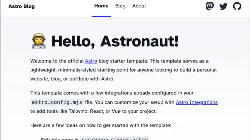 【無料】MacでAstroでブログを作成する方法